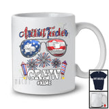 Personalized Custom Name Assistant Teacher Crew, Joyful 4th Of July Sunglasses, Careers Patriotic T-Shirt