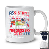 Personalized Custom Name Assistant Teacher Real Firecrackers; Joyful 4th Of July Fireworks; Patriotic T-Shirt