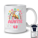 Personalized Custom Name Auntie To Bee; Lovely Pregnancy Mother's Day Rainbow; Beekeeper T-Shirt