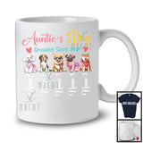 Personalized Custom Name Auntie's Dog Growing Since Year, Lovely Mother's Day Dog Lover T-Shirt