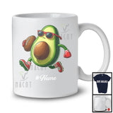 Personalized Custom Name Avocado Playing Football, Lovely Fruit Vegan Football Sport Player T-Shirt