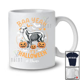 Personalized Custom Name Baa Yeah It's Halloween; Scary Skeleton Sheep Cosplay; Farm Farmer T-Shirt