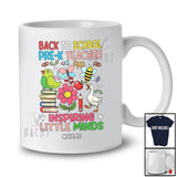 Personalized Custom Name Back To School Pre-K Teacher Inspiring Minds; Lovely Flower Garden T-Shirt