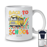 Personalized Custom Name Back To School; Joyful First Day Of School Bus; Teacher Students T-Shirt