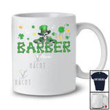 Personalized Custom Name Barber; Fantastic St. Patrick's Day Leprechaun Skeleton T-Shirt