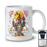 Personalized Custom Name Beagle Boo Ghost, Scary Halloween Pumpkins, Animal Lover T-Shirt