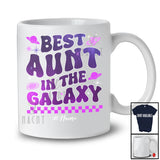 Personalized Custom Name Best Aunt Galaxy; Joyful Birthday Mother's Day Aunt Space; Family T-Shirt