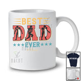 Personalized Custom Name Best Dad Ever; Joyful Father's Day Vintage Football Player; Family T-Shirt