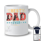 Personalized Custom Name Best Dad Ever; Joyful Father's Day Vintage Tennis Player; Family T-Shirt
