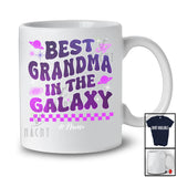 Personalized Custom Name Best Grandma Galaxy; Joyful Birthday Mother's Day Grandma Space; Family T-Shirt
