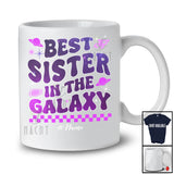 Personalized Custom Name Best Sister Galaxy; Joyful Birthday Mother's Day Sister Space; Family T-Shirt