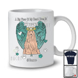 Personalized Custom Name Big Piece Of Heart In Heaven, Lovely Memories Bearded Collie Lover T-Shirt