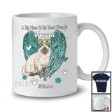 Personalized Custom Name Big Piece Of Heart In Heaven, Lovely Memories Birman Lover T-Shirt