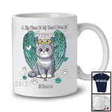 Personalized Custom Name Big Piece Of Heart In Heaven, Lovely Memories British Shorthair Lover T-Shirt