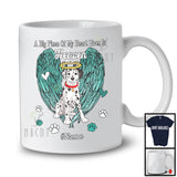 Personalized Custom Name Big Piece Of Heart In Heaven, Lovely Memories Dalmatian Lover T-Shirt