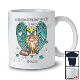Personalized Custom Name Big Piece Of Heart In Heaven, Lovely Memories Maine Coon Lover T-Shirt
