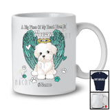 Personalized Custom Name Big Piece Of Heart In Heaven, Lovely Memories Maltese Lover T-Shirt