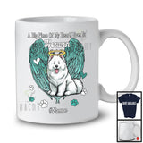 Personalized Custom Name Big Piece Of Heart In Heaven, Lovely Memories Samoyed Lover T-Shirt