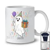Personalized Custom Name Birthday Party Boo Ghost; Adorable Halloween Costume Family Group T-Shirt