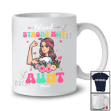 Personalized Custom Name Blessed Strong Mom Aunt; Joyful Mother's Day Flowers Floral; Family T-Shirt