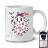 Personalized Custom Name Boo Ghost Cousin Girl; Lovely Halloween Costume Boo Cosplay T-Shirt