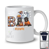 Personalized Custom Name Boo Horror Newfoundland, Scary Halloween Ghost Pumpkins T-Shirt