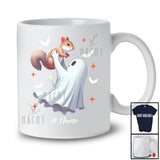 Personalized Custom Name Boo Hugging Squirrel; Lovely Halloween Animal Lover; Family Group T-Shirt