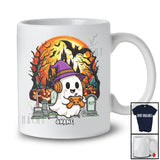 Personalized Custom Name Boo Playing Game With Headset; Lovely Halloween Video Games; Gamer T-Shirt