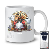 Personalized Custom Name Boo; Scary Halloween Moon Boo Ghost Crab; Sea Animal Lover T-Shirt