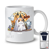 Personalized Custom Name Boo; Scary Halloween Moon Boo Ghost Hamster; Animal Lover T-Shirt