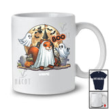 Personalized Custom Name Boo; Scary Halloween Moon Boo Ghost Squirrel; Animal Lover T-Shirt