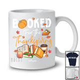 Personalized Custom Name Booked For The Thanksgiving; Adorable Book Nerd Librarian Teacher T-Shirt