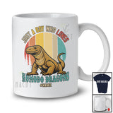 Personalized Custom Name Boy Loves Komodo Dragons; Lovely Birthday Komodo Dragon Vintage T-Shirt