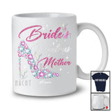 Personalized Custom Name Bride's Fabulous Mother; Amusing Mother's Day Wedding High Heels T-Shirt