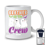 Personalized Custom Name Brother Of The Boo Crew; Adorable Halloween Boo Ghost; Family T-Shirt