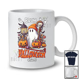 Personalized Custom Name Bruh Halloween; Humorous Boo Ghost Treat Candy; Family T-Shirt