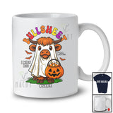 Personalized Custom Name Bullsheet Moo; Lovely Halloween Groovy Boo Heifer Cow Farmer T-Shirt