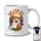 Personalized Custom Name Bullsheet Moo; Lovely Halloween Moon Boo Heifer Cow Farmer T-Shirt