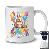 Personalized Custom Name Capy Birthday; Happy Birthday Party Capybara; Family Group T-Shirt