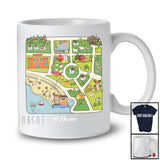 Personalized Custom Name Cars Road Village; Fantastic Father's Day Road Car Race Track; Family T-Shirt