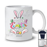 Personalized Custom Name Cashier Easter Crew; Adorable Easter Bunny Ears; Family T-Shirt
