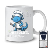 Personalized Custom Name Chefolotl; Adorable Kawaii Axolotls Chef Girl Lover; Family T-Shirt