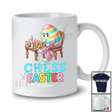 Personalized Custom Name Chess Easter; Colorful Easter Egg Playing Custom Name Sport Player T-Shirt