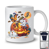 Personalized Custom Name Chicken Boo Inside Pumpkin, Humorous Chicken Ghost, Pumpkins Lover T-Shirt