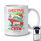 Personalized Custom Name Christmas Cruise 2026 Crew; Awesome X-mas Santa Cruise Ship; Family T-Shirt