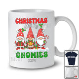 Personalized Custom Name Christmas With My Gnomies; Joyful Thanksgiving Fall Three Gnomes T-Shirt