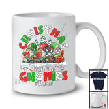 Personalized Custom Name Christmas With My Gnomies; Wonderful Christmas Tree Three Gnomes T-Shirt