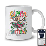 Personalized Custom Name Cinco De Mayo; Humorous Cinco De Mayo Mexican Girl Dancing Dancer T-Shirt