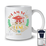 Personalized Custom Name Class of 2025 I Am So Done; Proud Graduation Women Men Graduate T-Shirt