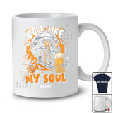 Personalized Custom Name Cold Like My Soul; Amazing Halloween Skull Drinking Beer; Drunker T-Shirt